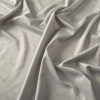 Zasłona gotowa na taśmie VELVI 140x250 pastelowy szary