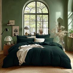 Pościel frotte 160x200 Darymex zielona