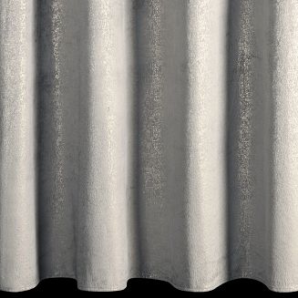 Zasłona gotowa na przelotkach BETHY 135x250 Eurofirany srebrny