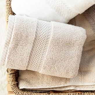 Ręcznik bawełniany RODOS 70x140 jasnobeżowy