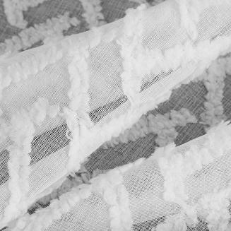 Firana gotowa na przelotkach MELI 140x250 Eurofirany biały