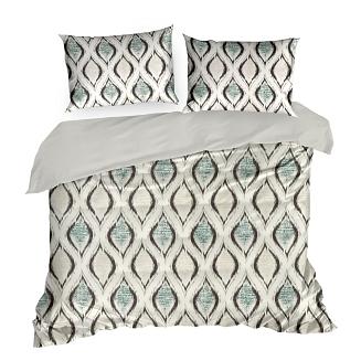 Pościel satynowa SPRING 200x220 Eurofirany wielokolorowy