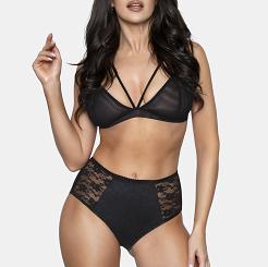 Figi damskie modelujące z wysokim stanem Babell kod 070 czarne