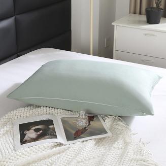 Poszewka satyna bawełniana SIN 50x60 szałwiowa