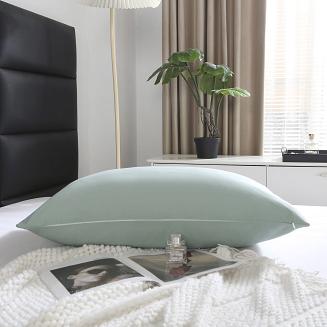 Poszewka satyna bawełniana SIN 50x60 szałwiowa