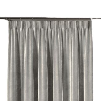 Zasłona gotowa na taśmie VELVI 140x240 pastelowy szary