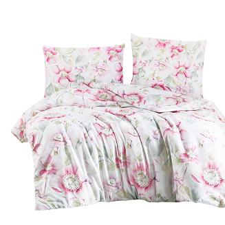 Pościel satyna bawełniana EXCLUSIVE PATAYA 200x220 Darymex kwiatowa