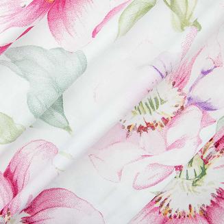 Pościel satyna bawełniana EXCLUSIVE PATAYA 200x220 Darymex kwiatowa