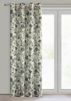 Zasłona gotowa na przelotkach TALI 140x250 Eurofirany naturalny