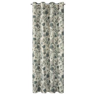 Zasłona gotowa na przelotkach TALI 140x250 Eurofirany naturalny