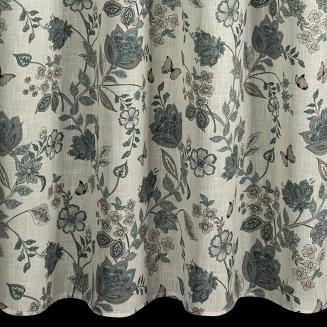 Zasłona gotowa na przelotkach TALI 140x250 Eurofirany naturalny