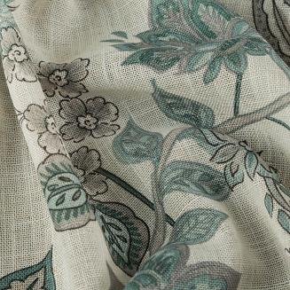 Zasłona gotowa na przelotkach TALI 140x250 Eurofirany naturalny