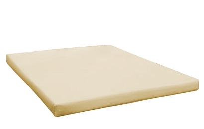 Prześcieradło jersey z gumką 140x200 jasny beżowy