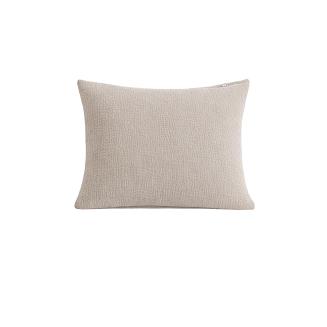 Poszewka bawełniana muślinowa 40x60 ciemnobeżowa
