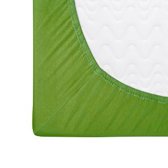 Prześcieradło jersey z gumką 140x200 Darymex zielone