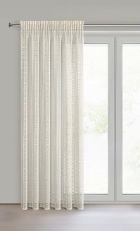 Zasłona gotowa na taśmie BONITA 140x250 Eurofirany naturalny