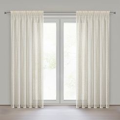 Zasłona gotowa na taśmie BONITA 140x250 Eurofirany naturalny