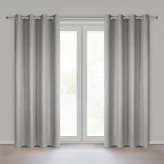Zasłona gotowa JULA2 140x250 Eurofirany ciemnobeżowy