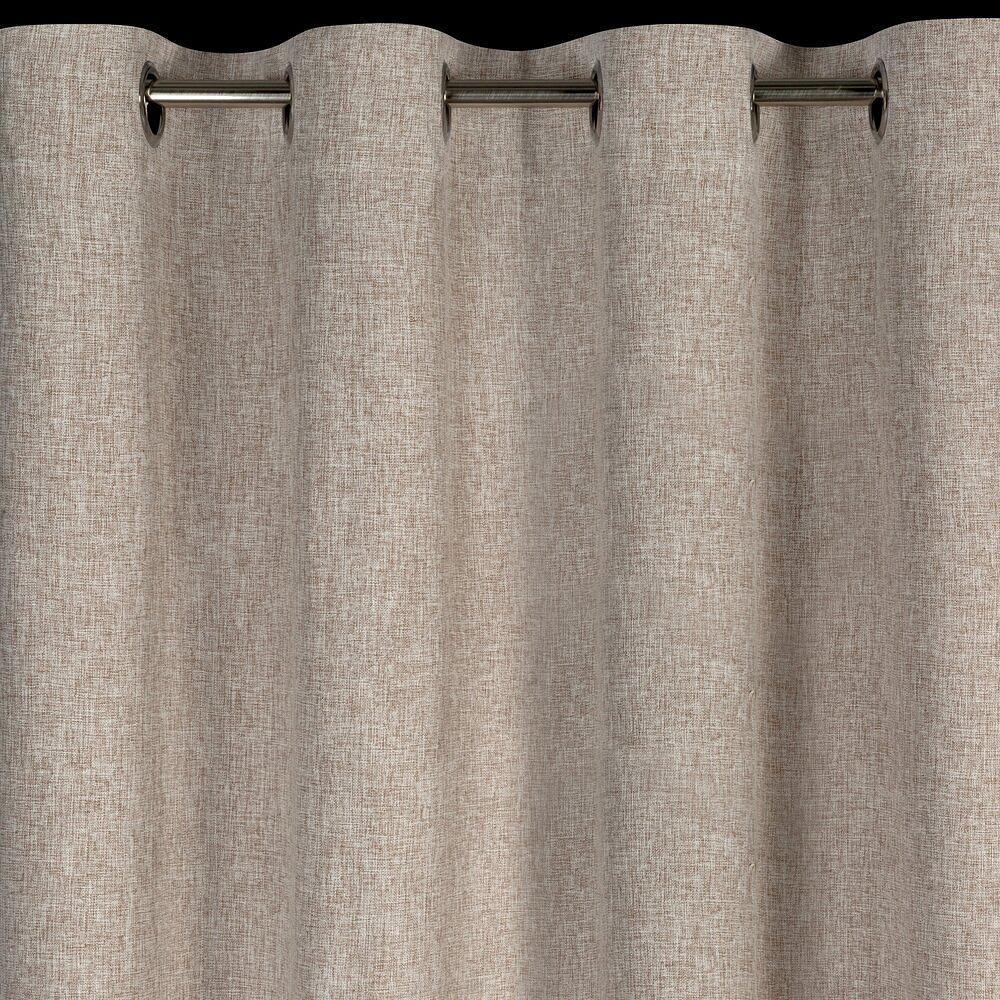 Zasłona gotowa na przelotkach ADELINA 140x250 Eurofirany beżowy