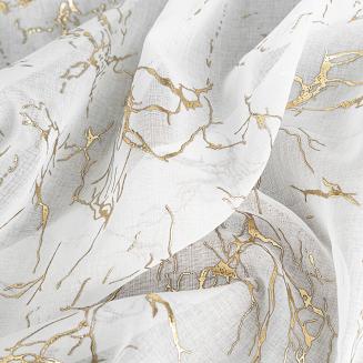 Firana gotowa na przelotkach MARTA 140x250 Eurofirany biały