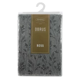 Obrus dekoracyjny SIMONA 140x260 Eurofirany srebrny