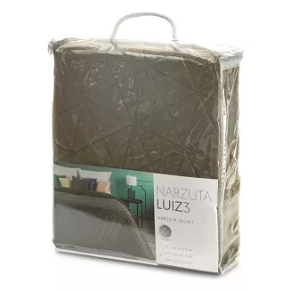 Narzuta dekoracyjna LUIZ 170x210 brązowy