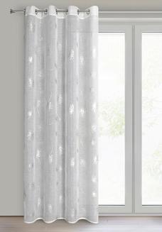 Firana gotowa na przelotkach APRIL 140x250 Eurofirany biały