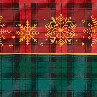 Komplet pościeli świąteczny POS 140x200 Eurofirany czerwony