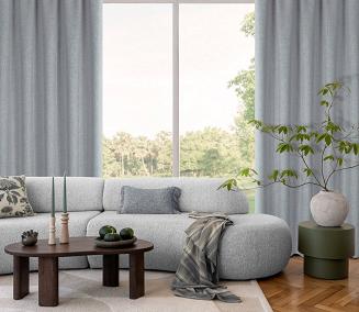 Zasłona gotowa na taśmie JULA2 140x270 Eurofirany ciemnoniebieski