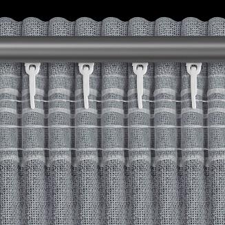 Zasłona gotowa na taśmie JULA2 140x270 Eurofirany ciemnoniebieski
