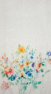 Zasłona gotowa na przelotkach AMELIA 140x260 Eurofirany naturalny