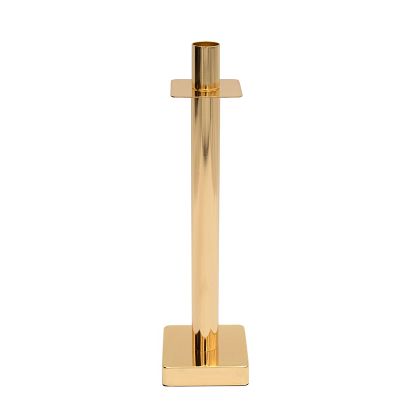 Świecznik dekoracyjny LORI 8x31 Eurofirany złoty minimalistyczny design