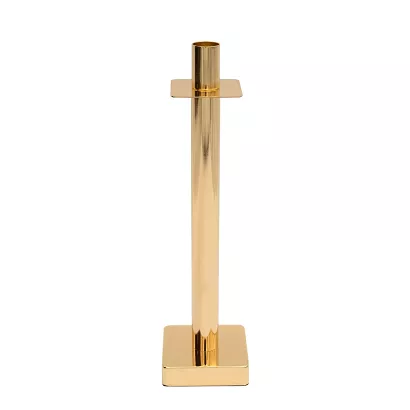 Świecznik dekoracyjny LORI 8x31 Eurofirany złoty minimalistyczny design