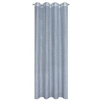 Zasłona gotowa na przelotkach PALERMO 140x250 Eurofirany popielaty