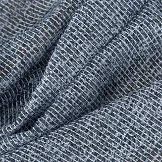 Zasłona gotowa na przelotkach PALERMO 140x250 Eurofirany popielaty