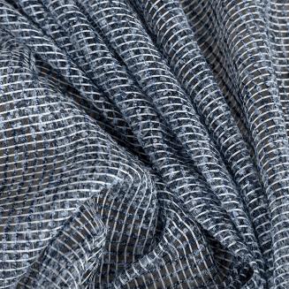 Zasłona gotowa na przelotkach PALERMO 140x250 Eurofirany popielaty