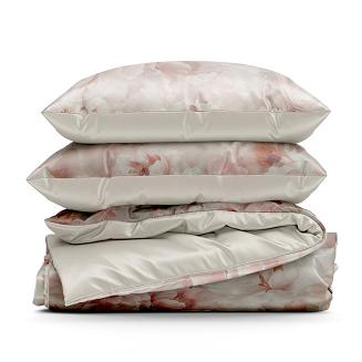 Pościel bawełniana FLORINA 160x200 Design91 beżowy