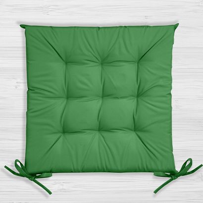 Poduszka na krzesło wodoodporna GARDEN 40x40x5 ogrodowa pikowana zielona