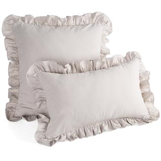 Poszewka dekoracyjna FALBANKA 30x50 Eurofirany beżowy