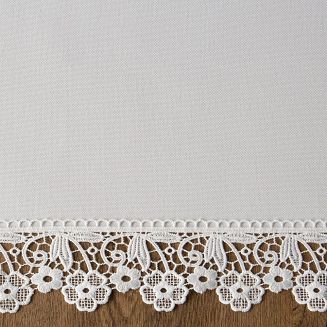 Obrus dekoracyjny CINDY 145x300 Eurofirany biały