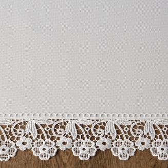 Obrus dekoracyjny CINDY 145x300 Eurofirany biały