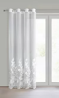 Firana gotowa na przelotkach ALIRA 140x250 Eurofirany kremowy