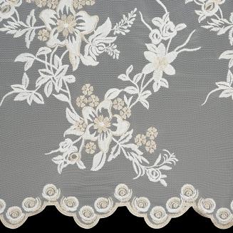 Firana gotowa na przelotkach ALIRA 140x250 Eurofirany kremowy