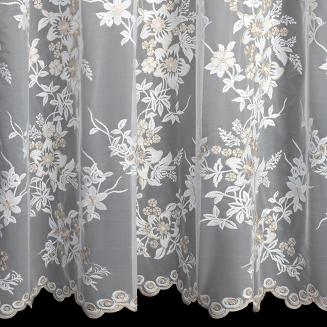 Firana gotowa na przelotkach ALIRA 140x250 Eurofirany kremowy