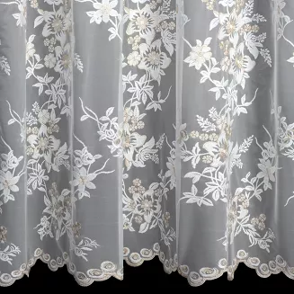 Firana gotowa na przelotkach ALIRA 140x250 Eurofirany kremowy