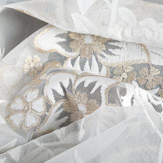 Firana gotowa na przelotkach ALIRA 140x250 Eurofirany kremowy