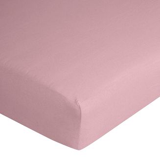 Prześcieradło jersey z gumką  220x240 Eurofirany pudrowy róż