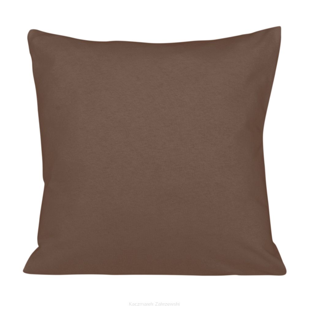 Poszewka jersey 40x40 Darymex brązowa