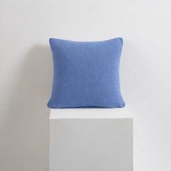 Niebieska Bawełniana Poszewka Muślinowa 40x40 Do Pościeli