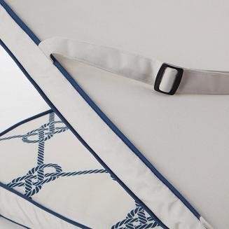 Poduszka na krzesło GARDEN 43x43x4 Eurofirany biały